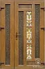 Декоративная витражная дверь-62