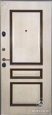 Утепленная дверь в квартиру-21