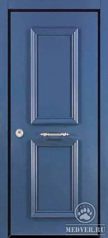 Синяя входная дверь - 6