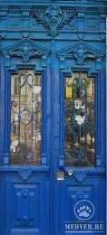 Синяя входная дверь - 2